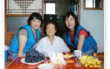 8월 26일 어르신 생신상차려드리기 이미지